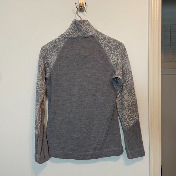 SMARTWOOL Merino 250 Crossover Neck Turtleneck Mock Knit Top \\ M - Picture 8 of 9